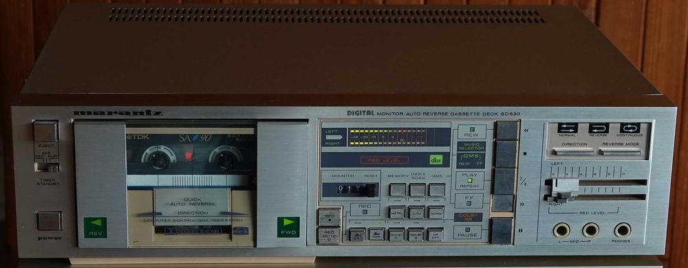 Vintage Marantz SD 630  dolby B  C dbx  Magnetofon kasetowy