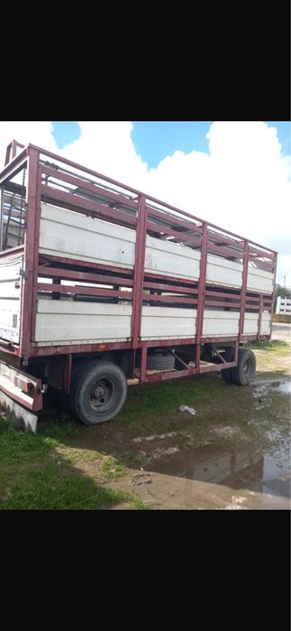 Atrelado de animais vivos