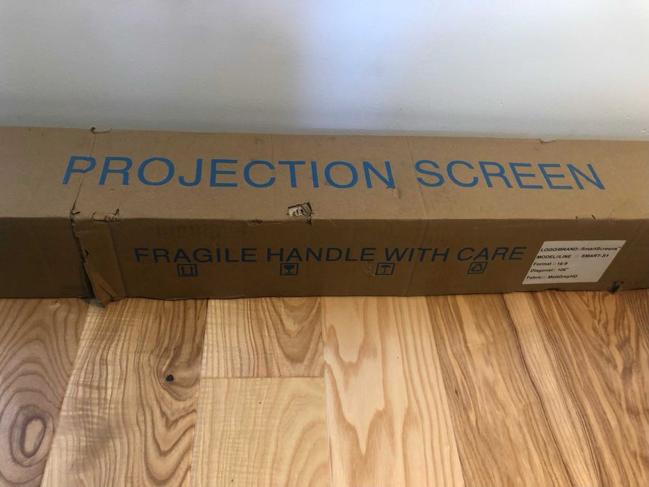 Ekran Smart-S1 / 235x130 / 16:9 / 106" / Matt Grey HD Kraftmann