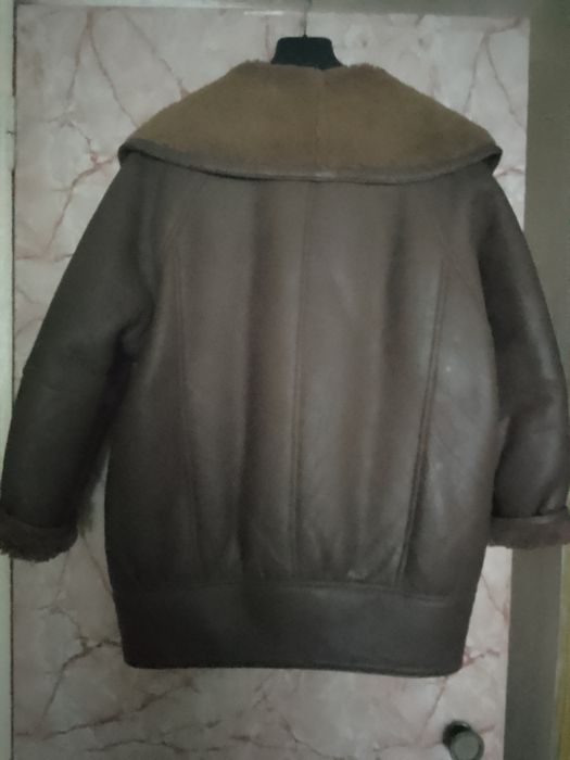 Дублёнка кожаная 48/50 разм