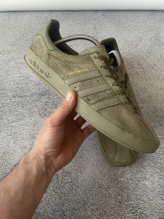 Adidas Brookfield Olive Suede Original 46 розмір | Замшеві кеди Adidas Originals Khaki