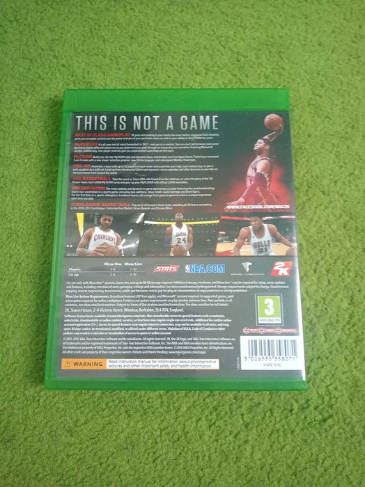 Gra NBA 2k17 Xbox one
