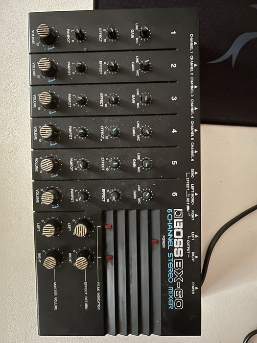 Stereo Mixer BOSS BX-60 - 6 Channel