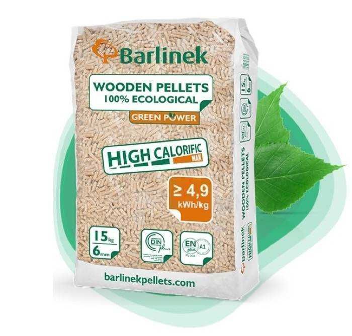 PELLET BARLINEK - En plus A1 - 6mm - Dostawa - Pellet.