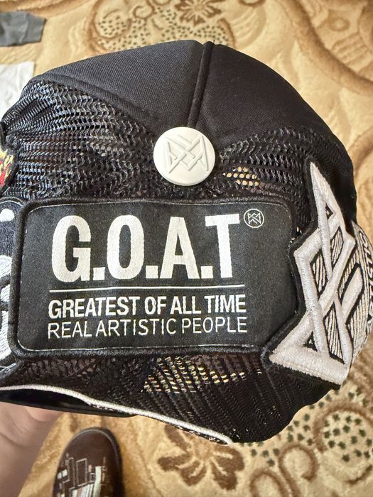 real artistic people snapback кепка goat