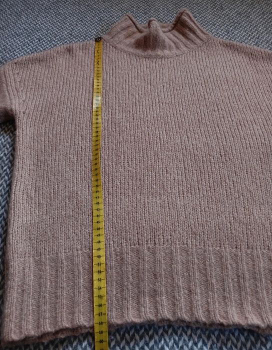 Sweter kaszmir + wełna Donna/Roz S/M