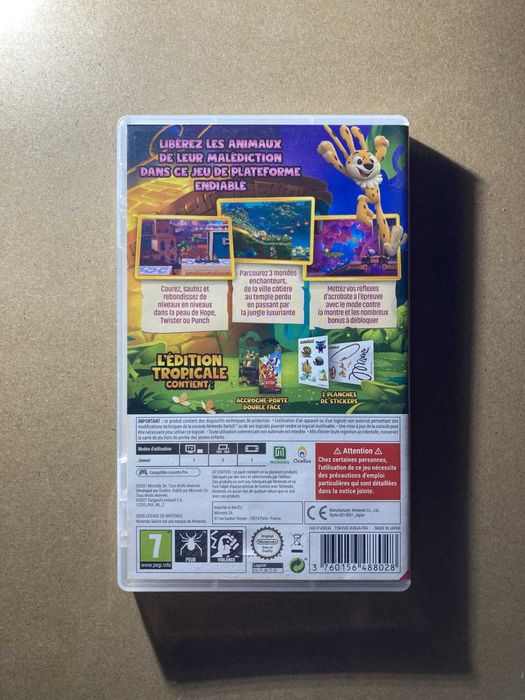 Marsupilami Hoobadventure Nintendo Switch