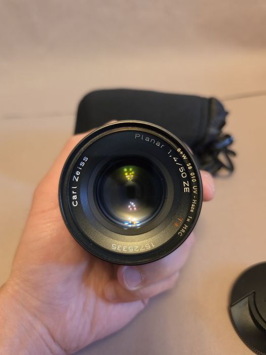 Обектив Carl Zeiss Planar T 50mm f/1.4 ZE (Canon EF) | Идеальное состояние!