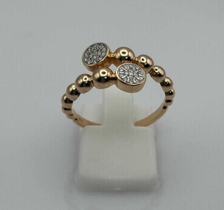 Золота каблучка, вага 2,65 грам, артикул 789