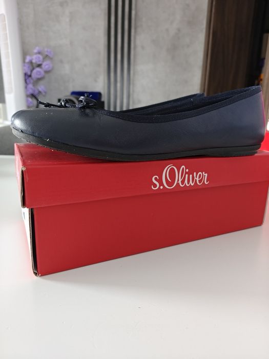 Baleriny s.Oliver rozm.42 granatowe