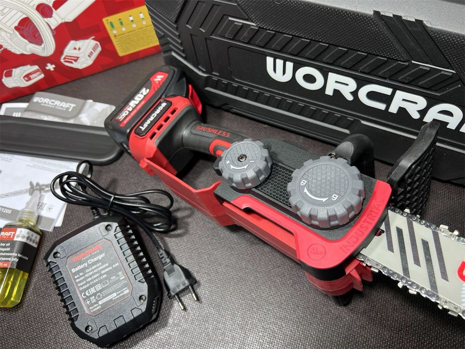 Аккумуляторная бесщеточная пила WORCRAFT CGC-S20LiBD CGC-S20LiBDM