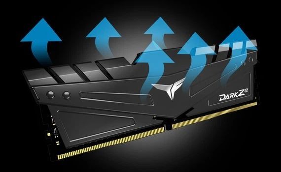 DDR4 ОЗУ  3200 16GB KIT (8GBx2) Team GroupT-FORCE Dark-Z