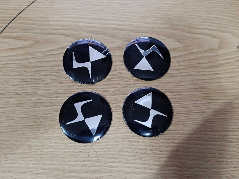 Centros Jante Roda CITROEN DS | Pedais Aço | Autocolantes Soleira