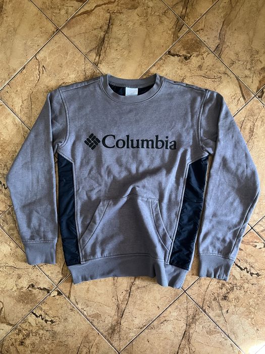 Світшот Columbia сірий S-M з нейлоновими вставками