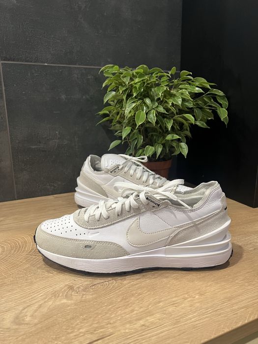 Кросівки Nike Waffle One Premium White leather  (DX9428-100) р. 43 / 27.5 см