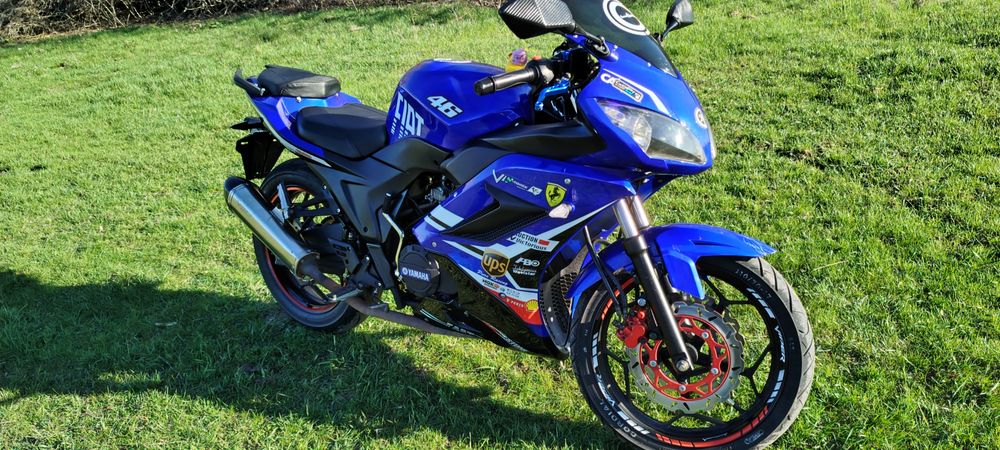 Продам мотоцикл Вайпер Ф2 250 синього кольру