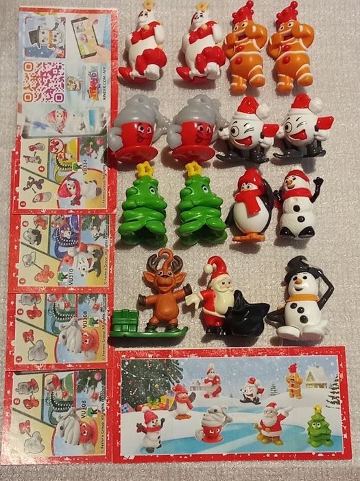 Продам киндер игрушки из Рождественских, Новогодних и Пасхальных серий