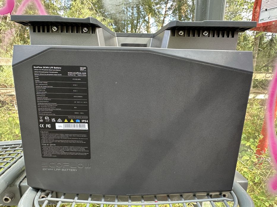 Ecoflow 2kwh LFP Battery EFM100-BPB