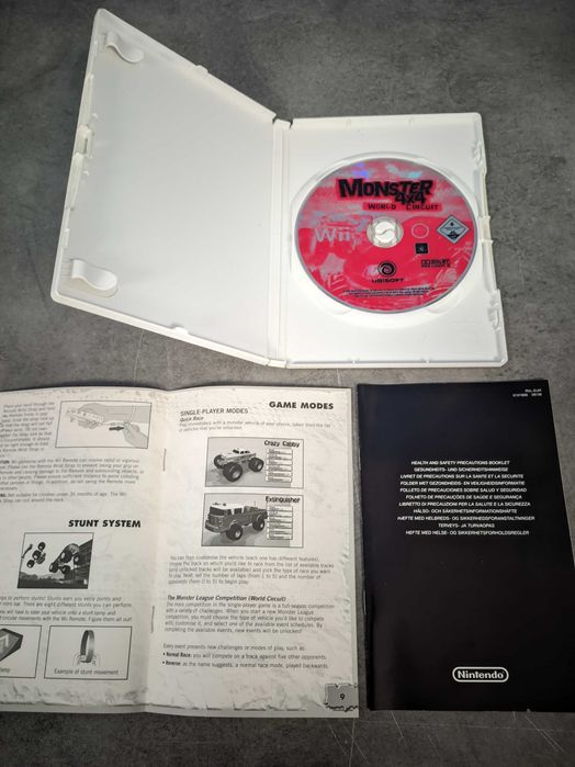 Envio grátis - Wii - Monster 4X4 World Circuit