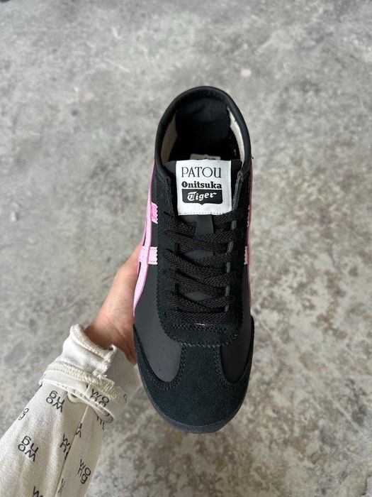 Кросівки Asics Onitsuka Tiger Mexico 66 Black/Pink (36-39р)