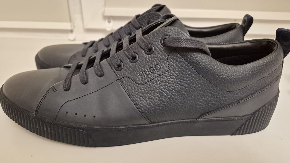 Чоловічі кеди туфлі HUGO Boss(оригінал), натуральна шкіра 45