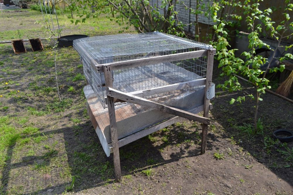 Продам оцинкованые клетки для кроликов/нутрий/птиц
