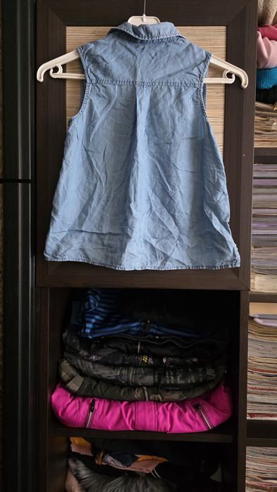 Bluzka koszula dziewczęca H&M  134