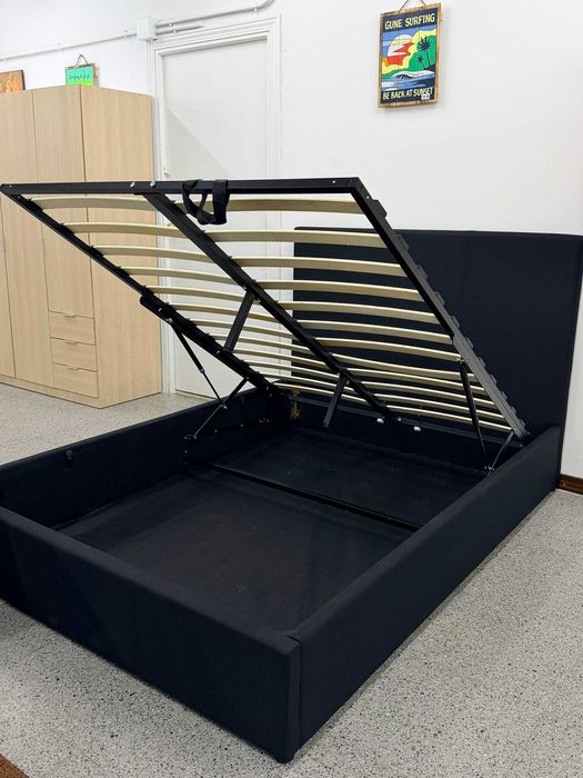 Cama com arrumação+ cabeceira 135X190cm ENVIO GRATIS