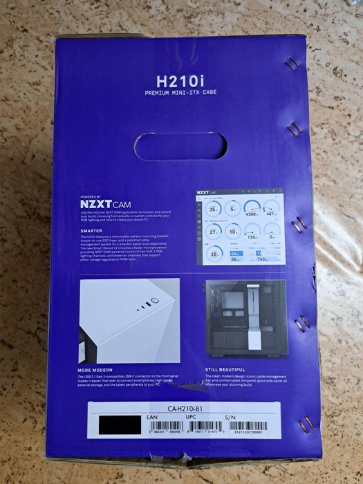 Caixa NZXT H210i (selada)