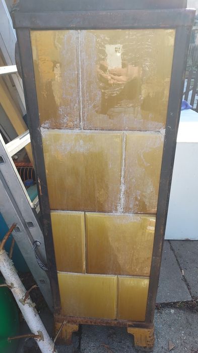 Piec kaflowy przenośny