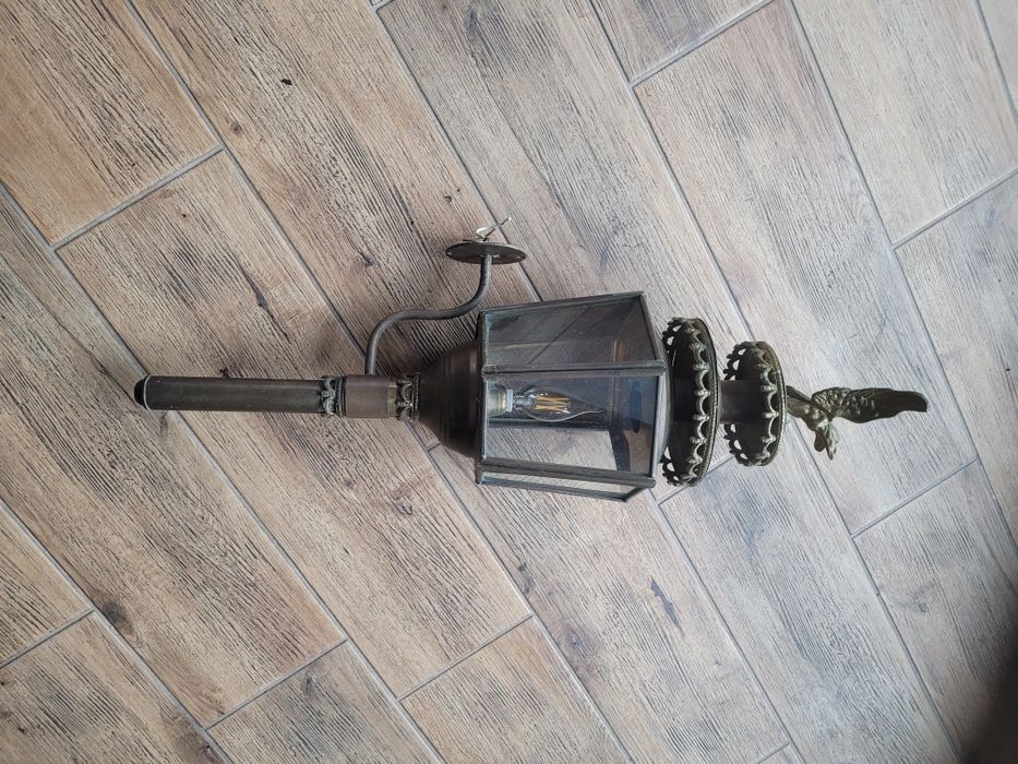 Світильник латунь,  бронза антикварний