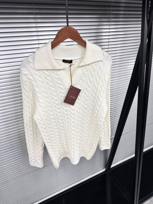 Чоловічка кофта світер светер поло вязка LORO PIANA