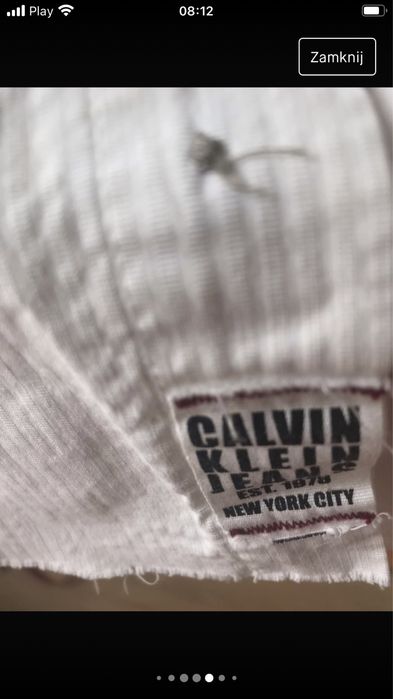 Dżinsowa koszula męska Calvin Klein Jeans r. XL