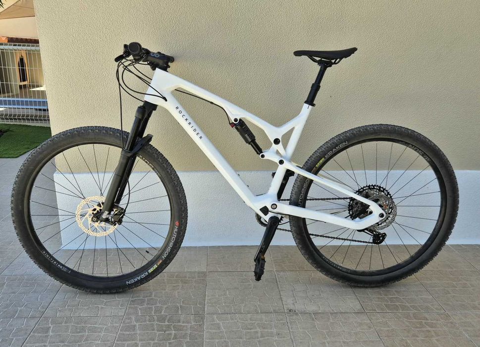 ROCKRIDER CARBON RACE 900 S, BTT de carbono, suspensão total, praticamente nova
