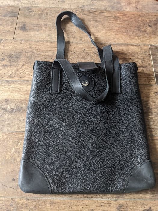 Сумка шкіряна з вкладеною серединкою