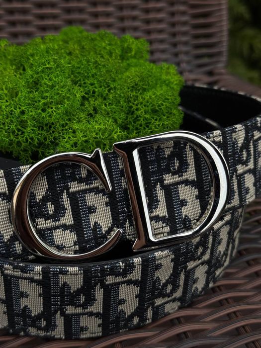 Ремінь Dior унісекс | стильний ремінь Діор | подарунковий комплект