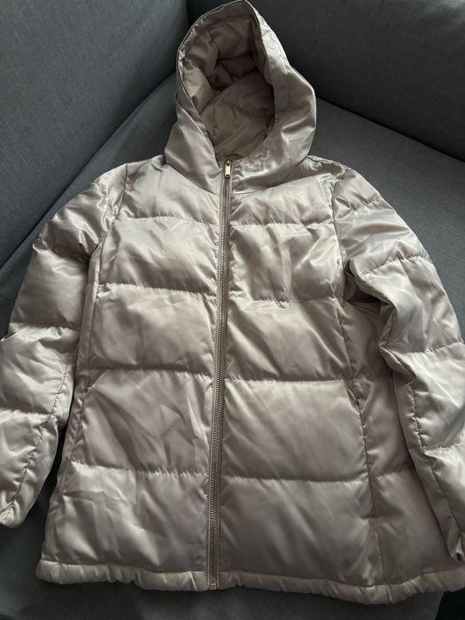 Massimo Dutti kurtka z puchem i pierzem