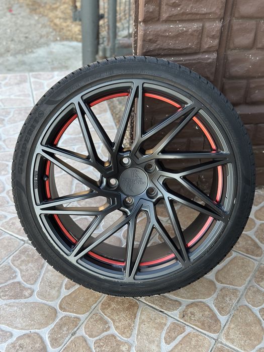 Felgi Keskin K151 19” 5x112 ET35 + opony Semperit Speed-Life 3