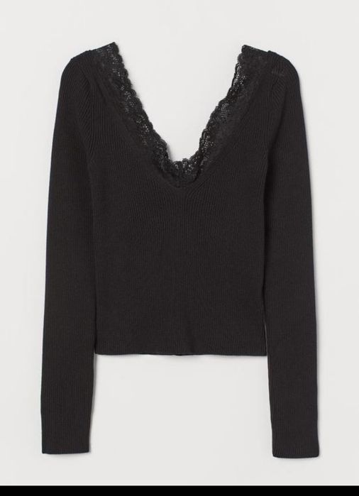 Топ H&M з мереживом