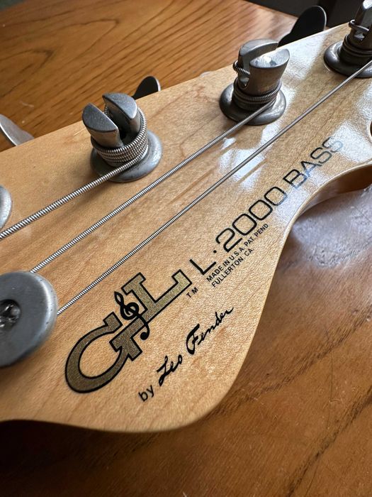 Baixo G&L L-2000 USA (1988) – Era Leo Fender