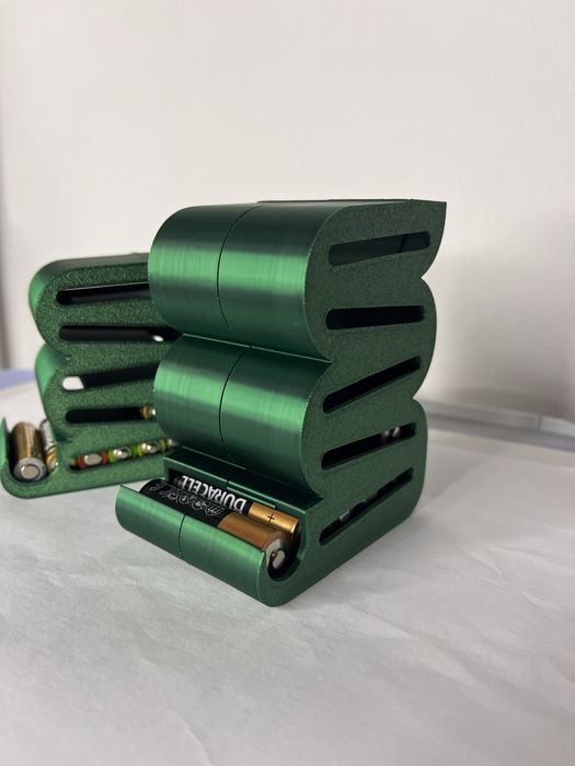 Suporte Organizador para Pilhas AA e AAA
