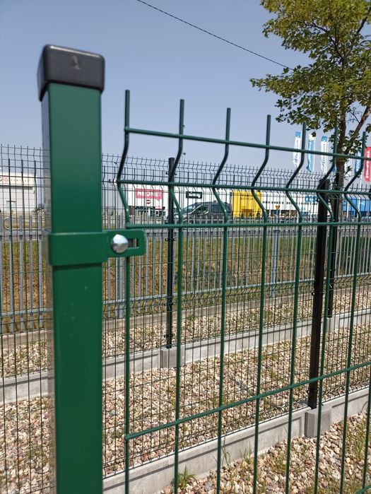 Ogrodzenia panelowe panel bramy furtki słupki płot palety