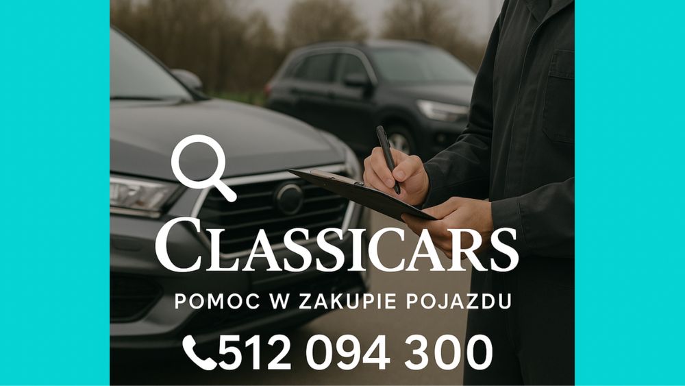 Pomoc w zakupie auta. Sprawdzenie pojazdu przed zakupem. Inspekcja.