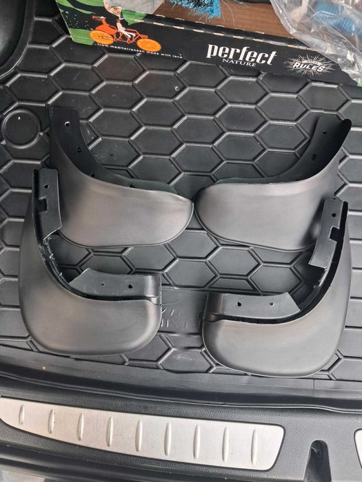 Бризковики VW Touran, Caddy 2003-2015, к-кт 4шт.