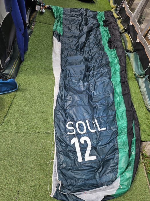 Latawiec Flysurfer soul V1 12m kitesurfing w SUPER stanie