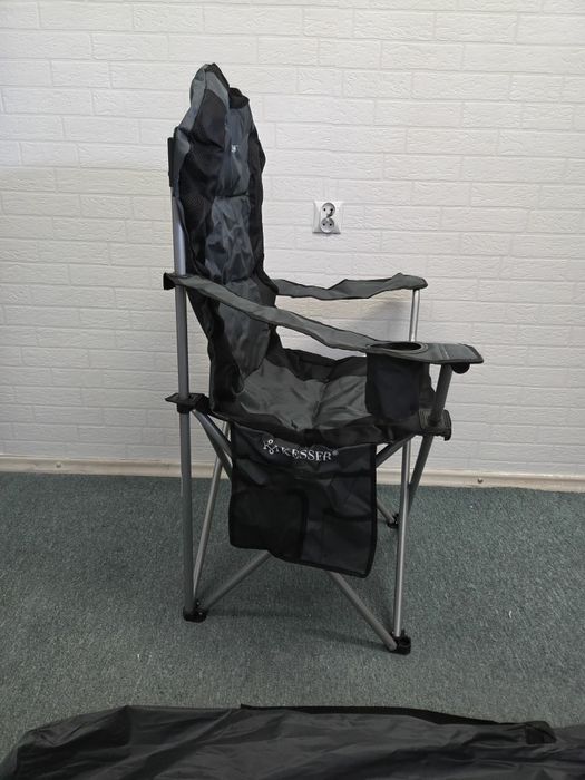 Krzeselko kempingowe wedkarskie premium 150kg