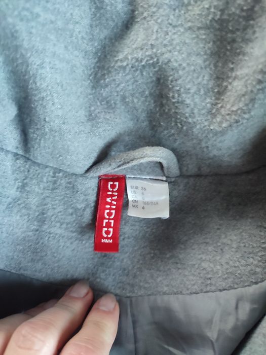 Płaszcz szary H&M