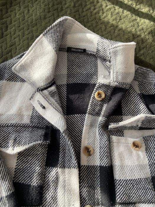 Тепла сорочка у клітинку