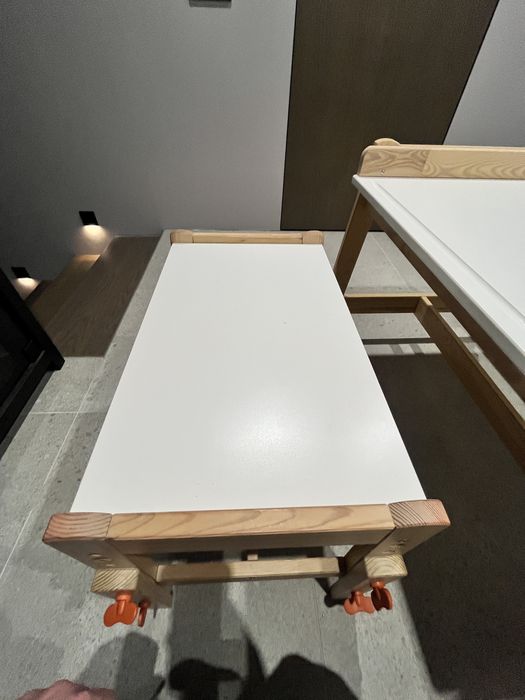 Дитячий стіл та лавка IKEA FLISAT, з регулюванням