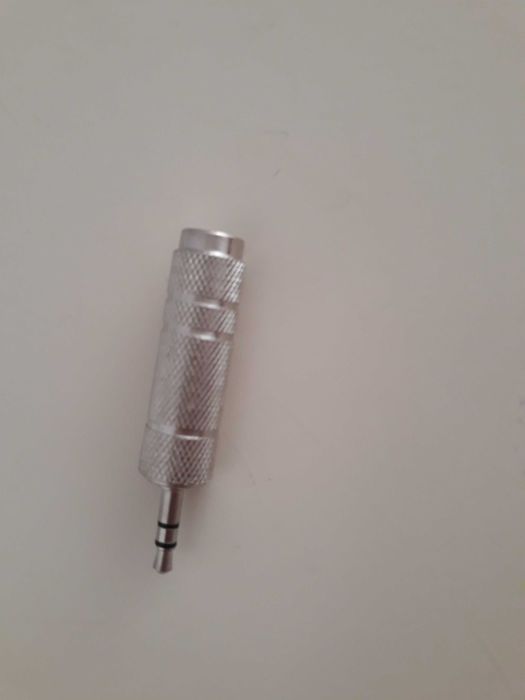 adapter przejściówka jack z 6,3 mm na 3,5 mm